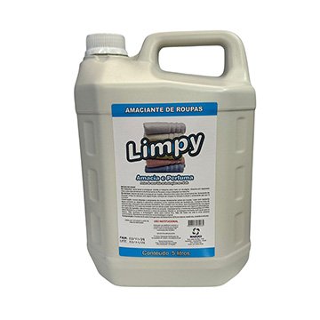 Amaciante de Roupas Limpy Original 5L