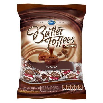 Bala Arcor Butter Toffes Chokko 100g