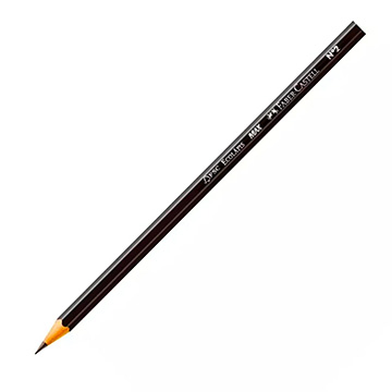 Lápis Grafite Faber Castell Preto Sextavado Ecolapis 1205