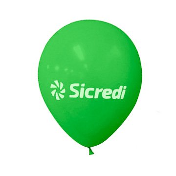 Balão Sicredi Verde PCT 100un