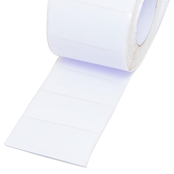 Etiqueta Couchê 100X50mm 1 coluna Branca Serrilha RL 1.500UN