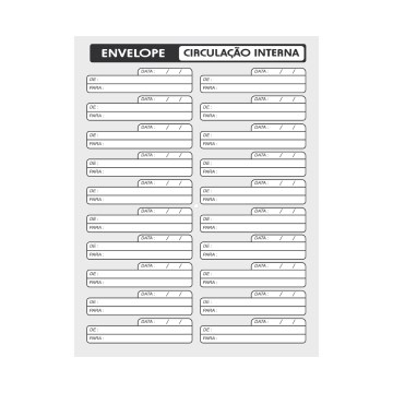 Envelope Vai e Vem 260x350mm PCT 12UN