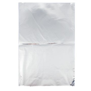 Saco Metalizado Paulicéia 25x38cm Prata 0,20m PCT 50UN