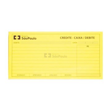Bloco Modelo 26 Credite Caixa Debite DSP 100fls