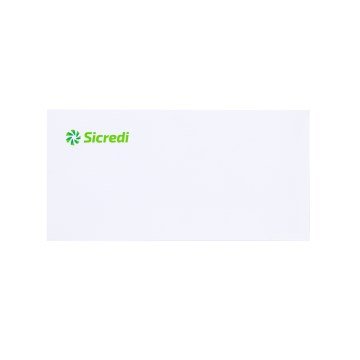 Envelope Branco P Sicredi PCT 100UN