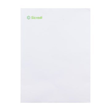 Envelope Branco G Sicredi PCT 100UN
