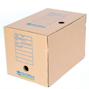Arquivo Morto Go Office 240x240x360mm Papelão PCT 50UN