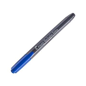 Marcador Permanente Extra Pilot 4.0 Redondo Azul