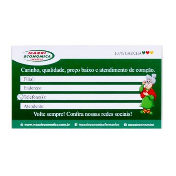 Cartão Maxxi Econômica PCT 100UN