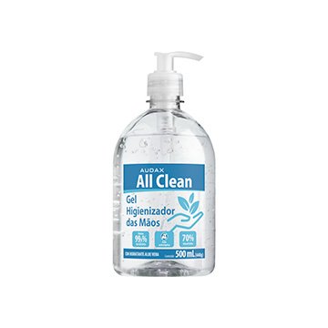 Álcool Gel 70° Pump 500g | Audax