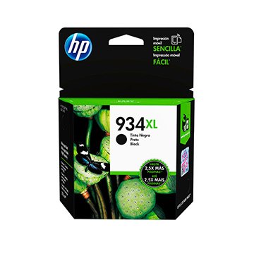 Cartucho de tinta Original 934XL C2P23AB Preto | HP
