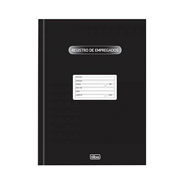 Livro Registro de Empregado 100 fls