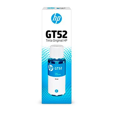 Garrafa de tinta Original GT52 M0H54AL Ciano | HP