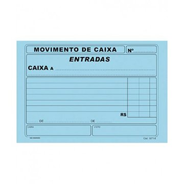 Bloco Movimento Entrada de Caixa São Domingos Azul