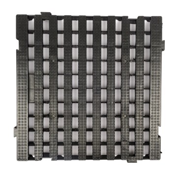 Estrado Lar 50x50x5cm Preto CX 5UN