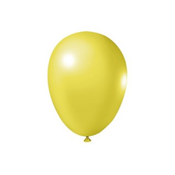 Balão de Latex Joy Nº7 Amarelo 50UN
