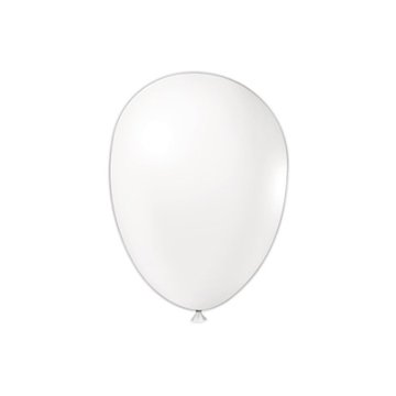 Balao de Latex 7 Premium Branco PCT 50un