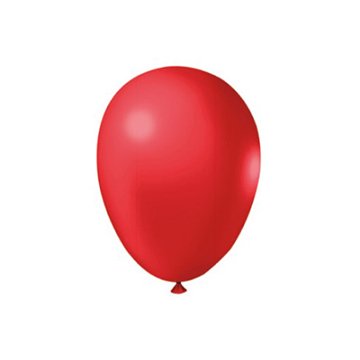 Balao de Latex 7 Premium Vermelho PCT 50un