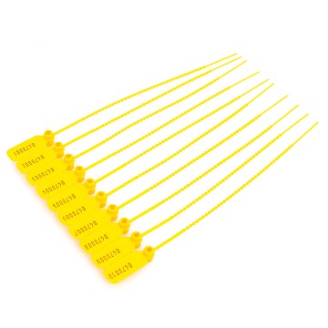 Lacre de Plástico Amarelo 1000 unidades