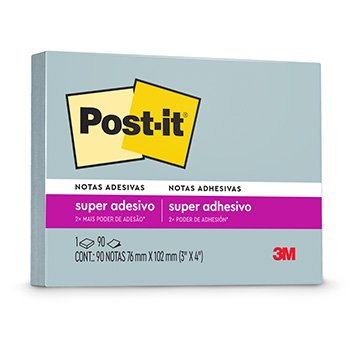 Post-it 3M 76mmx102mm com 90fls Azul