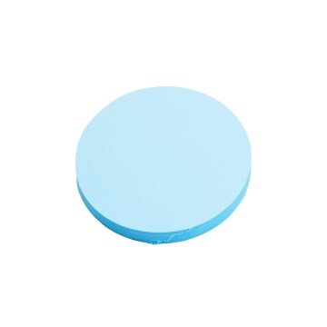 Bloco Adesivo Post-it TCP Circular Pequena Azul PCT 50UN
