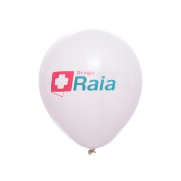Balão Droga Raia Branco /Azul PCT 50UN