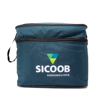Bolsa Termica Dupla Sicoob 21L - Unitário