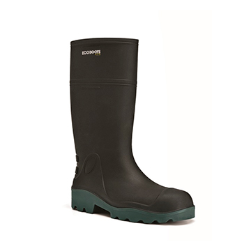 Bota PU Ecoboots 91FPUL Cano Longo Preta Bico Composite 44