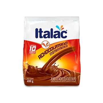 Achocolatado Solúvel Italac PCT 400grs