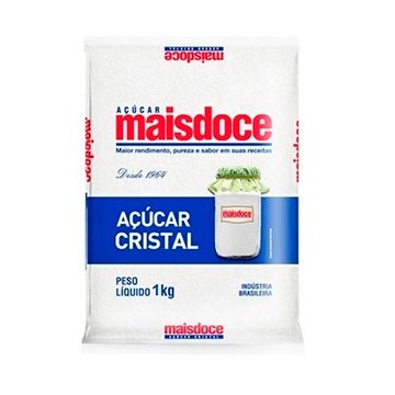 Açúcar Cristal 1Kg Mais Doce