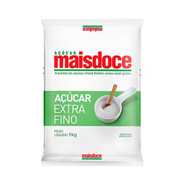 Açúcar Extra-Fino 1Kg Mais Doce