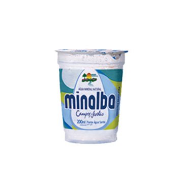 Água Mineral Sem Gás Copo de 200 ml Caixa c/ 48 UN - Minalba