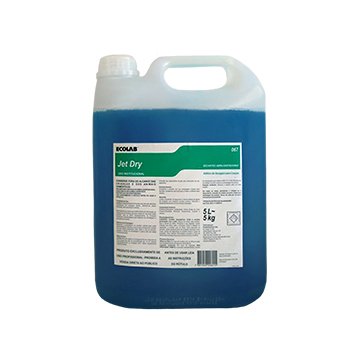 Aditivo Secagem Ecolab Jet Dry Máquina Lavar Louças 5L