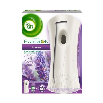 Aparelho + Refil Bom Ar Desodorizador Lavanda 250ml
