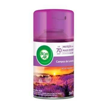 Desodorizador Bom Ar Refil Lavanda 250ml