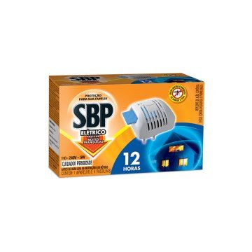Aparelho + Refil SBP Inseticida 12 horas CX 4UN