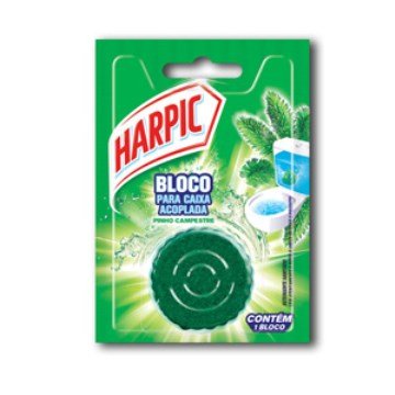Bloco Sanitário Harpic Pinho 50g