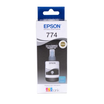 Garrafa de Tinta Original Epson T774 Preto 140ml