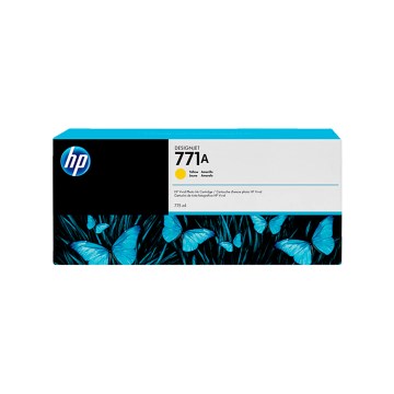 Cartucho HP B6Y18A Amarelo 775ML 771
