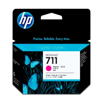 Cartucho HP CZ135AB Magenta Triplo 29ML 711