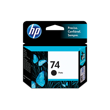 Cartucho HP CB335WB 74 Preto 5780