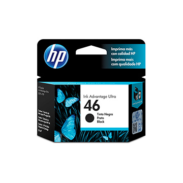 Cartucho HP CZ637AL Preto 46