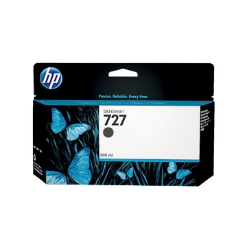 Cartucho HP C1Q12A 727 300 Preto Fosco