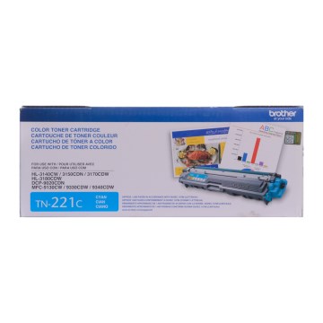Toner Original Brother TN221CBR Ciano