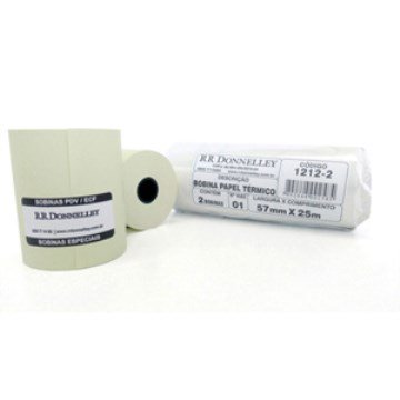 Bobina térmica Moore 57mm x 25mm PCT com 2UN