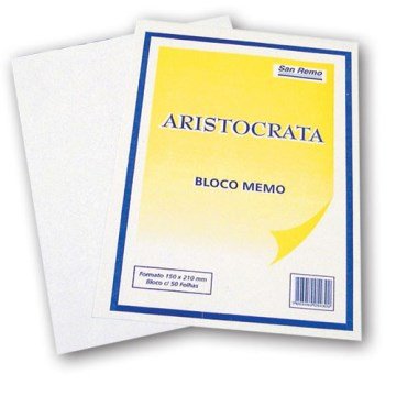 Bloco de Anotações Sanremo pautado com 50fls