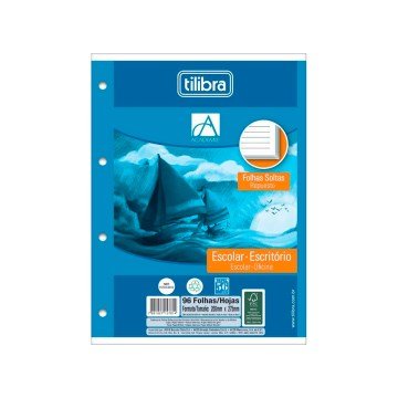 Bloco Refil Fichário Tilibra Universit 200x275mm com 96fls