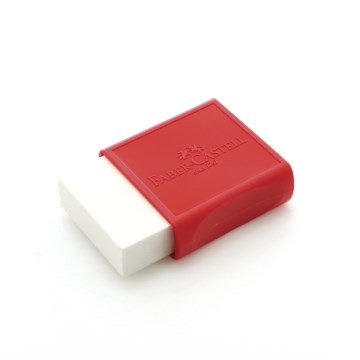 Borracha TK Plast Faber-Castell Grande Blister com 1 Unidade