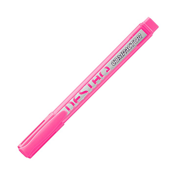 Marca Texto Compactor Destaq Rosa