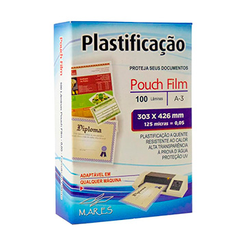 Polaseal de Plastificação 303x426mm PCT 100UN